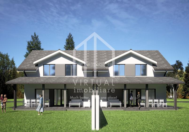 Casa cu 4 camere, 117mp utili+terasa acoperita(26mp), teren 334mp - 16