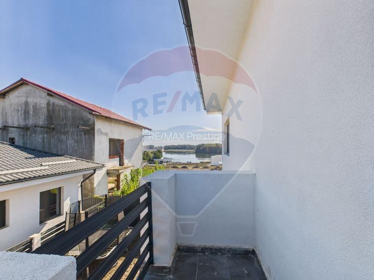 Duplex 85 mp utili, curte 200 mp – vedere la lac și pădure - 9