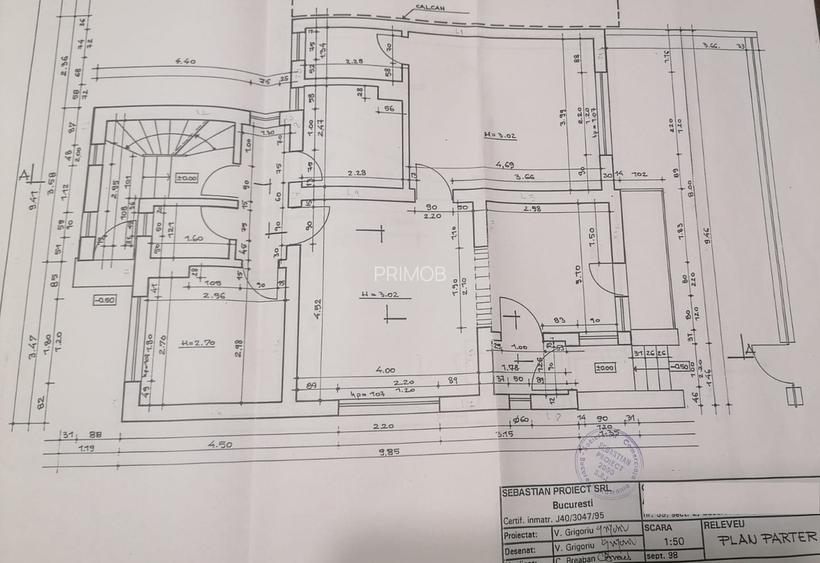 Ferdinand,S+P+E,zona protejata de vile,langa parc,strada cu spatiu verde,liniste - 14