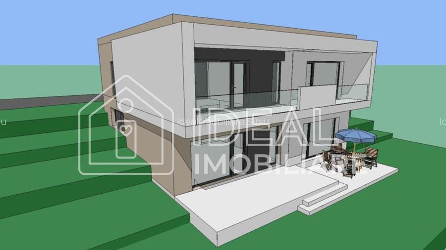 Casa Individuala moderna LA CHEIE cu 815 mp de teren, in Selimbar - 10