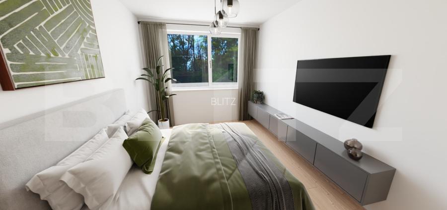 Apartament semifinisat, 2 camere, 49mp, priveliste spectaculoasa, Apahida - 4