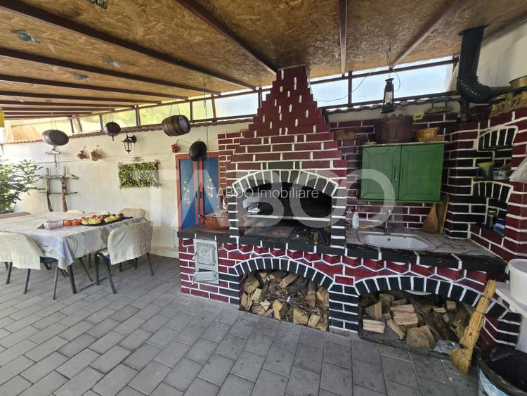 Casa individuala de vanzare 387mpu curte 624mp Sura Mica Sibiu - 8