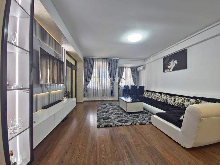 Tomis Plus, parter înalt  3 camere  76 mp, mobilat utilat  complet - 4