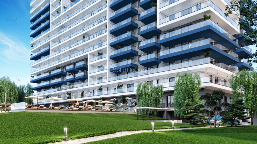 PROMOTIE BLACK FRIDAY !! SOLID SKYLINE MAMAIA- STUDIO VEDERE FRONTALA LAC- SMART - 10