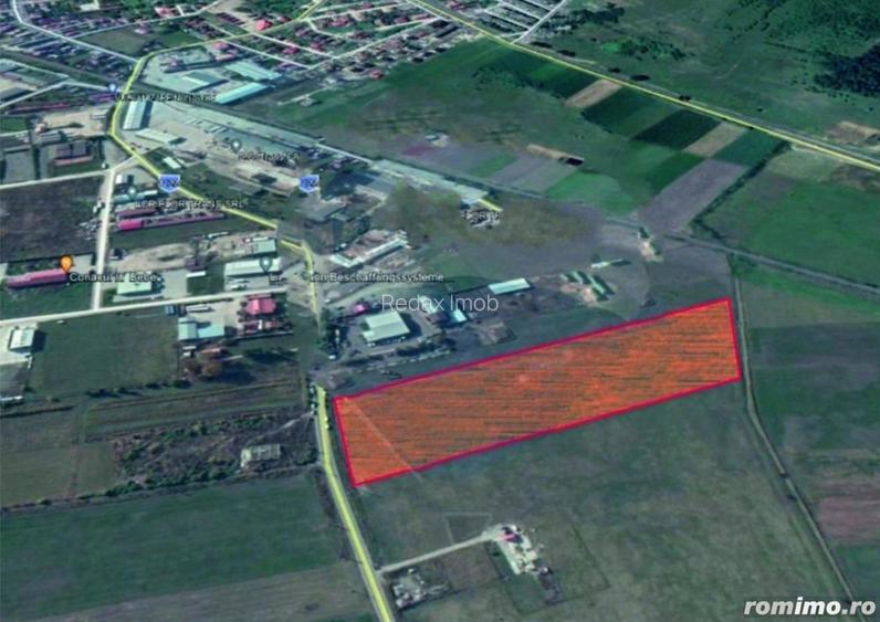 Teren intravilan industrial pentru constructie hale Codlea - 9