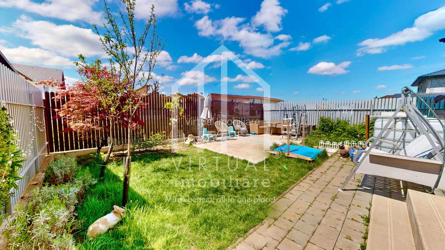 Casa cu 5 camere, 124mp utili+balcon, teren 250mp, acces auto,Cristian - 18