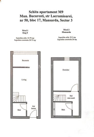Apartament luminos, cu incaperi generoase si spatii de depozitare. - 10