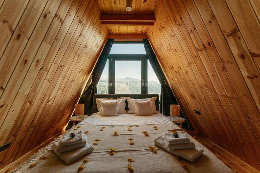 Afacere la cheie in Vatra Dornei, 2 cabane tip A Frame! - 20