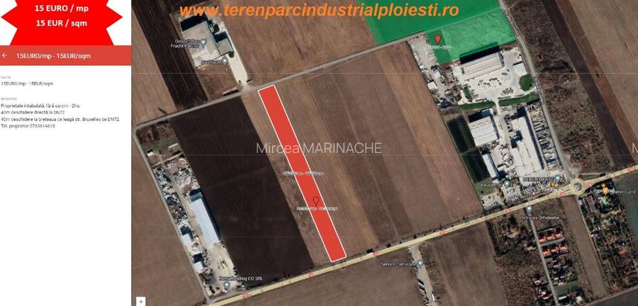 teren Parc industrial Ploiesti DN72 min. 2ha - 9