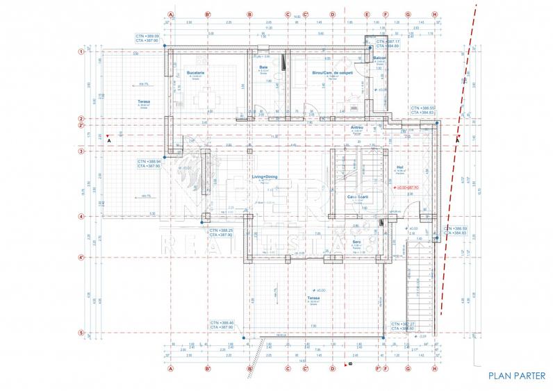 Casa individuala premium | Borhanci | teren 900 mp, garaj 2 masini, semifinisa - 3