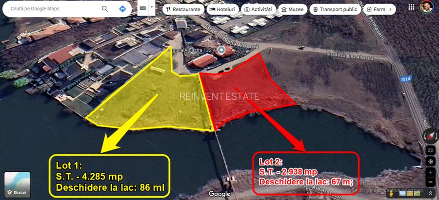 De Vanzare! Teren intravilan cu deschidere la lac - 3