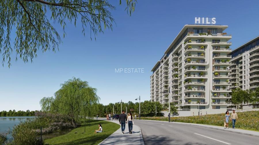 Apartament 2 Camere + Birou - 3 A/Hils Nord-Pipera- Vedere la Lac / Comision 0% - 8