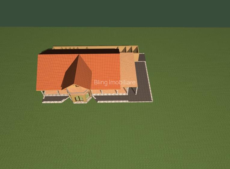 Teren plus constructie in curs de edificare, 5350 mp, Zona Iara - 4