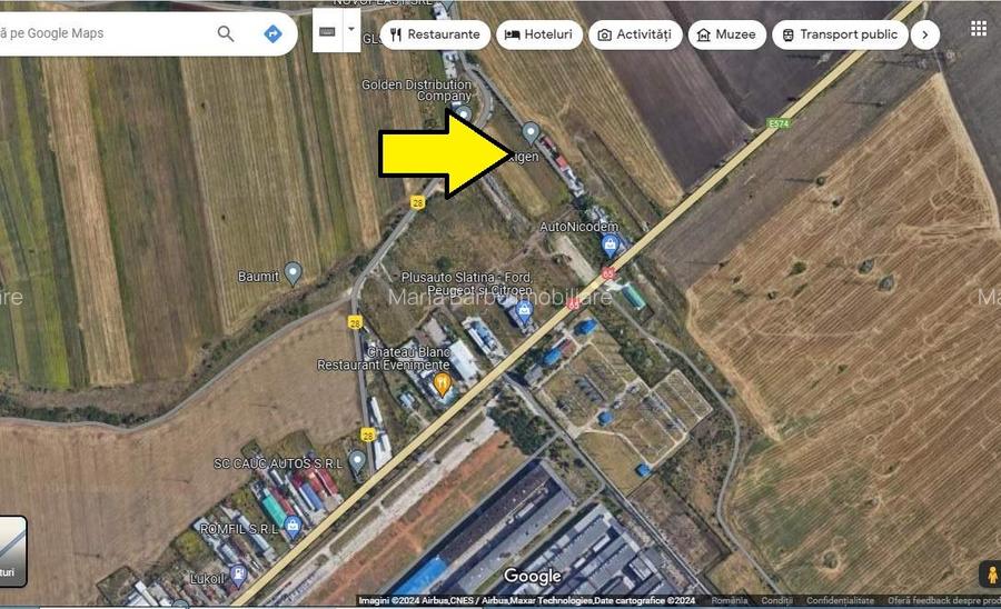 4200 mp,intra+extravilan, str.Th.Burca,utilitati,zona industriala ALRO - 2