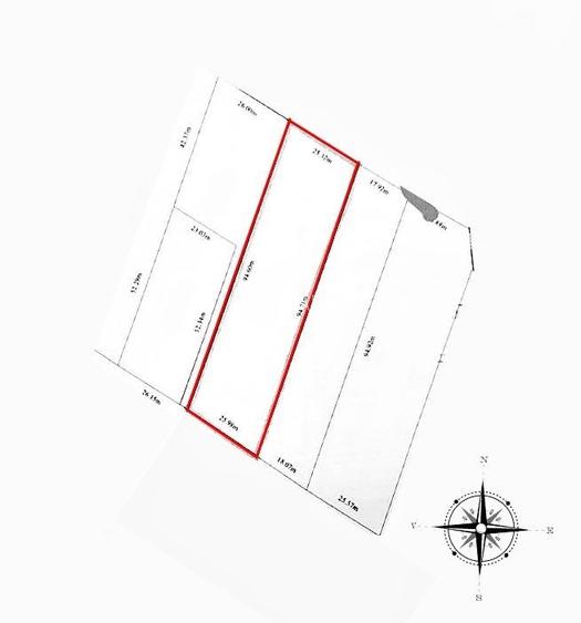 Tomesti, 2352mp intravilan de vanzare, pretabil locuinte individuale - 1
