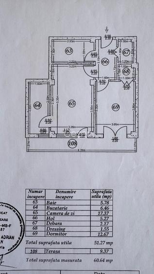Vand Apartament 2 camere bloc 2015 Dobroesti strada Marului - 3