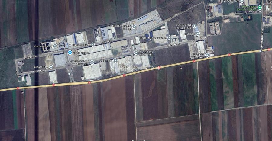 Teren 11600 mp, front asfalt DN10 - 2