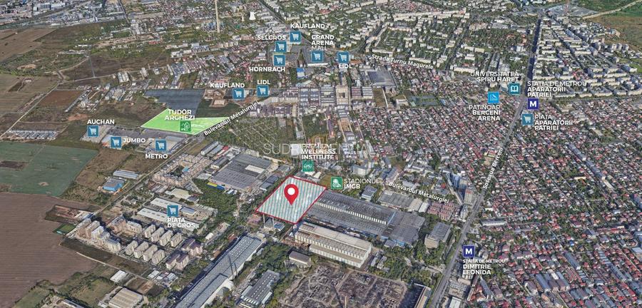 Oportunitate investitie – Teren 50.561 mp, pozitie premium, Sector 4 - 3