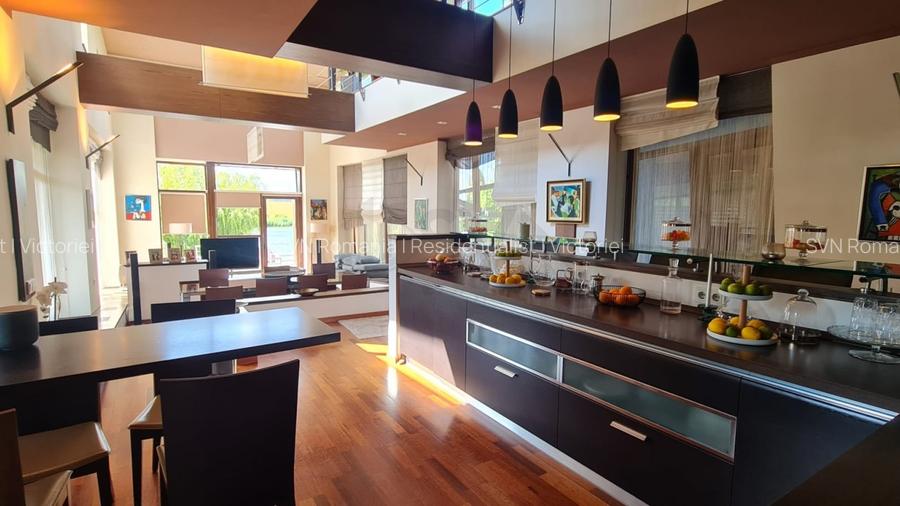 REV2004030 Vila luxurianta la lac cu ponton si casa de barca Snagov - 13