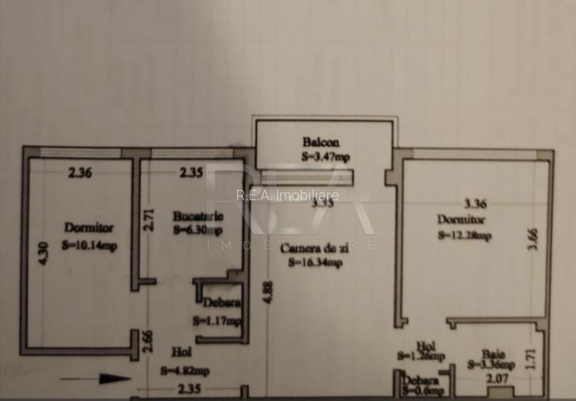 3 camere, 1/4, anvelopat, 2 boxe 20mp-Apusului - 12