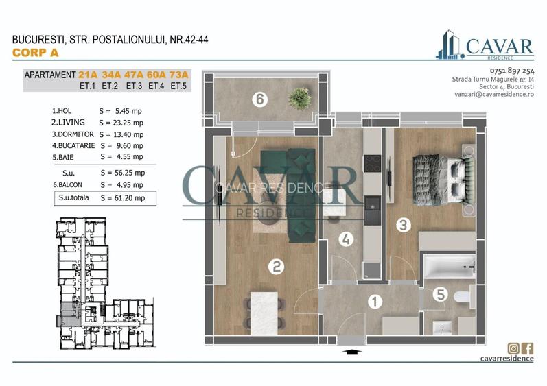 Alege Acasa. Alege cel mai nou Proiect Cavar Residence - 6