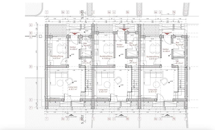 Comision 0% -Triplex  P+1E+M-Sacalaz -finisaje la alegere - 39