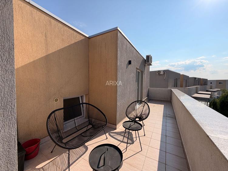 3 camere Penthouse Lectorului Terasa Bucureștii Noi Chitilla bloc 2018 - 2