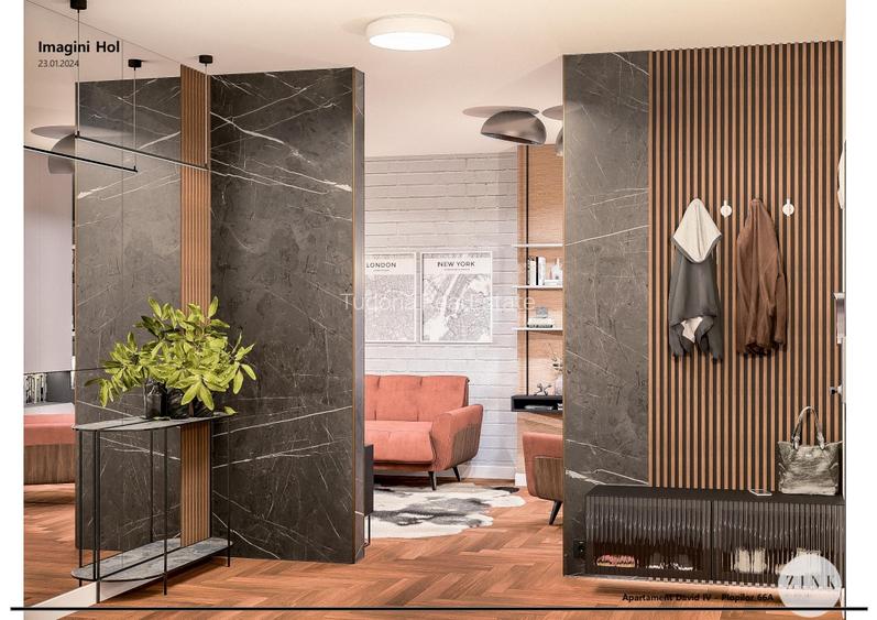 Apartament 2 camere, 56 mp, ultrafinisat, Plopilor-Parcul Rozelor! - 3