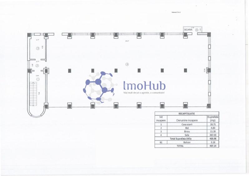 Clădire comercială 1.640 mp, teren 1.175 mp – zona Dacia, Iași - 6