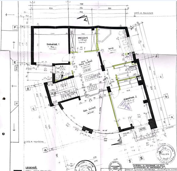 Vila superba 2003,P+E+M,300mpu,6 cam,teren 400mp,colt,renovata,tip mediteranean - 33