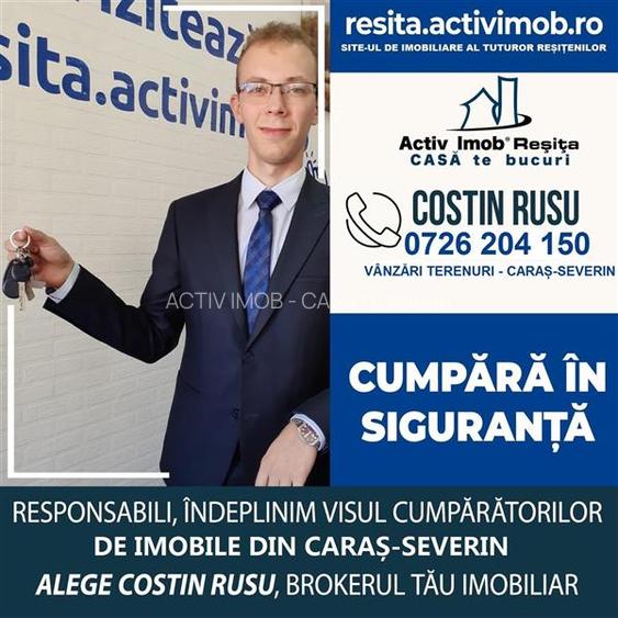 Resita, Teren Intravilan 5615 Mp., 25 Euro Mp., Calea Caransebesului, Memento - 8