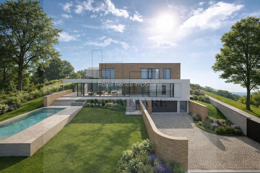 Teren intravilan cu proiect de casă și piscină – zonă exclusivistă Sălicea - 3