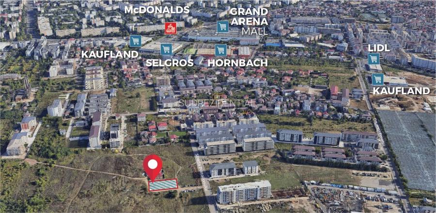 Teren de 934 mp, ideal pentru dezvoltare imobiliara, Sectorul 4 - 3