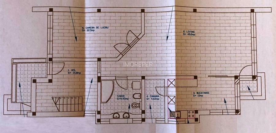Vilă P+1+Pod, 320 mp, Teren 544 mp, Bucurestii Noi-Damaroaia - 17
