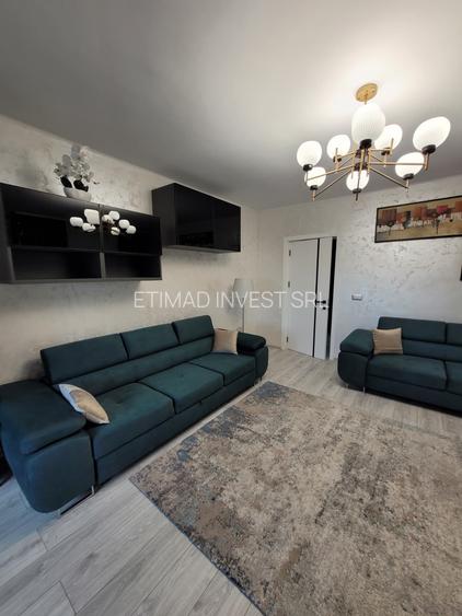 TOMIS NORD - CAMPUS - 2 camere mobilat modern - termen lung - 600 Euro - 6