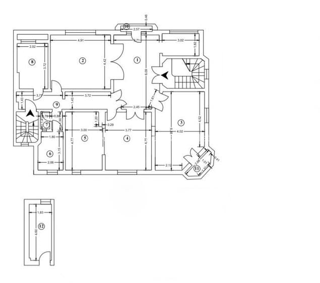 Apartament in Vila, 5 camere, Alexandru Philippide 4, de renovat - 26