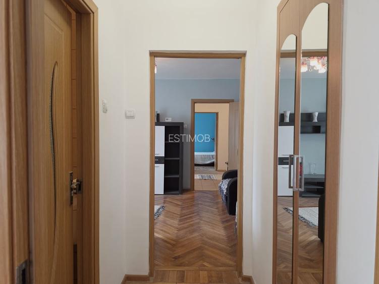 Cartierul Astra zona planete 3 camere cu 2 balcoane etaj 3/4 mobilat și utilat - 6