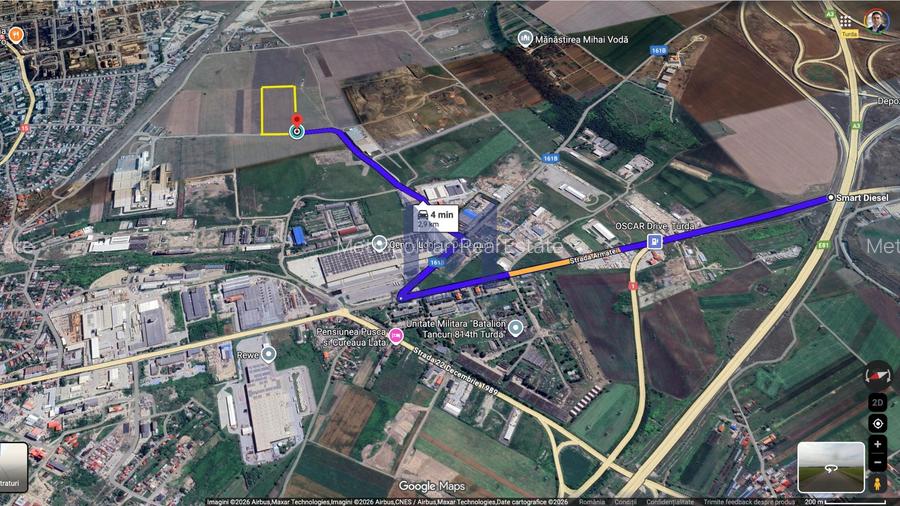 [ 2,6 HA ] Randament bun I Locație strategică I Autostradă - 8