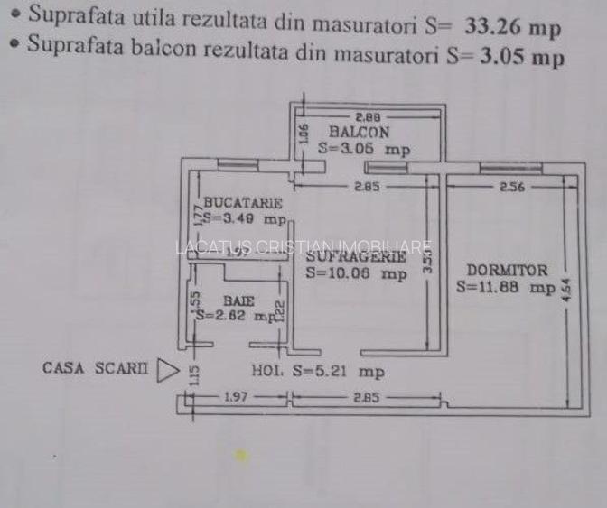 APARTAMENT SUPERB 2 CAMERE SEMIDECOMANDAT ZONA SALVARE - 13