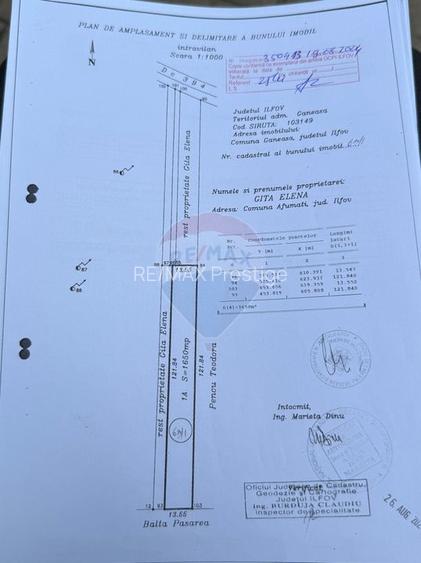Teren intravilan 1.650 mp cu deschidere la Lacul Pasărea și la drum - 2
