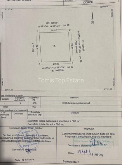 Teren intravilan 500 mp in Corbu, ideal pentru investitie - 3