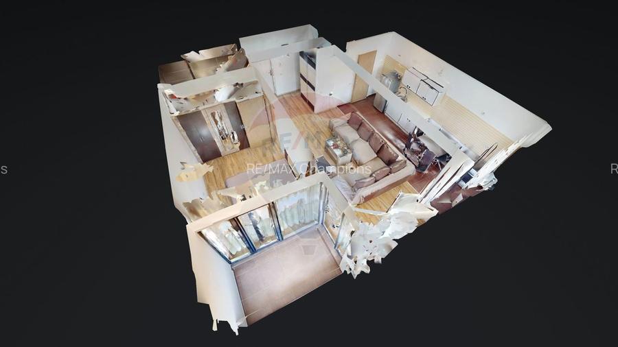 0% comision chiriaș, Apartament 2 camere ALPHAVILLE, zona Răcădău - 3