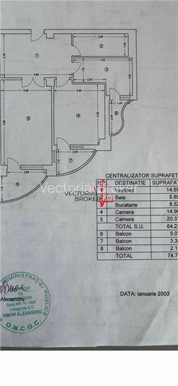 2 Camere, Bd.Unirii,  stradal - 9