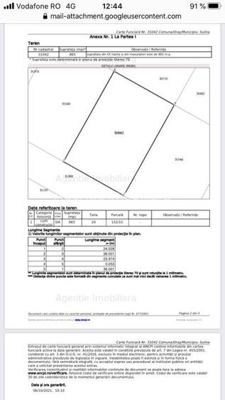 Teren Sulina - Pozitie Excelenta - 380V + apa curenta - 5