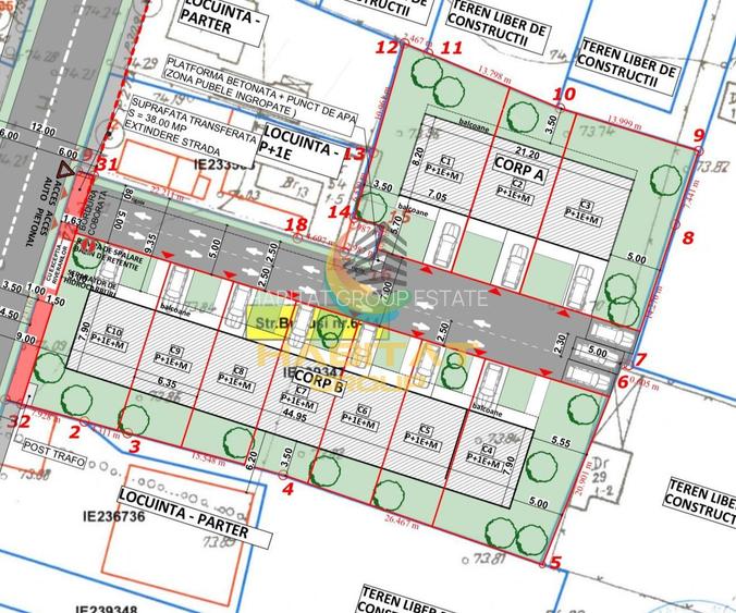 L.Rebreanu vila insiruita 4 camere 139 mp + curte 46 mp - 3