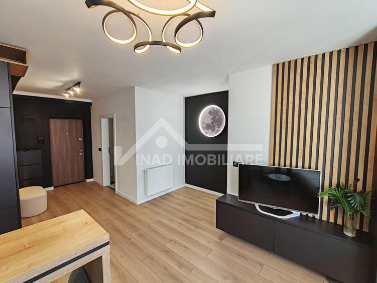 Apartament cu 2 camere, mobilat modern, parcare, Strada Tineretului