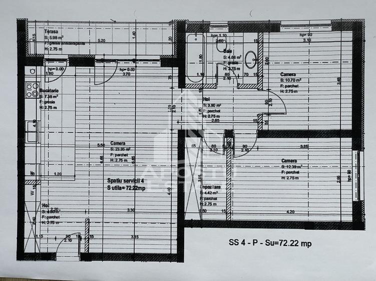 Spatiu comercial, 72 mp, Zona Planetelor