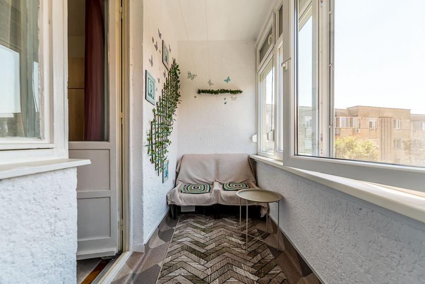 Apartament cu 1 cameră, balcon închis și boxă pe str. Carol Davila