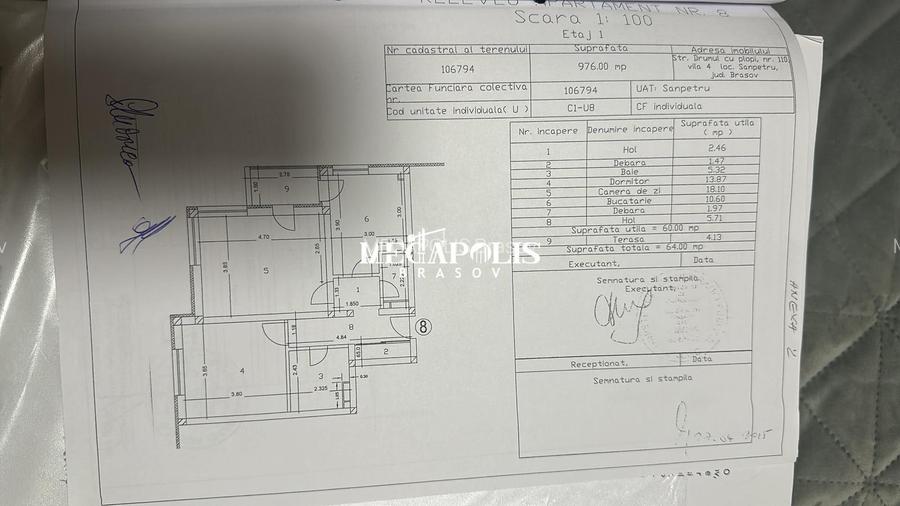 Apartament 2 Camere Decomandat / Etaj Intermediar Sanpetru - 16