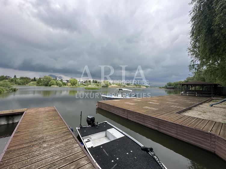 SNAGOV VILA | 36m DESCHIDERE LA LAC | PONTON 250mp | JACUZZI | SPA | BOWLING - 27